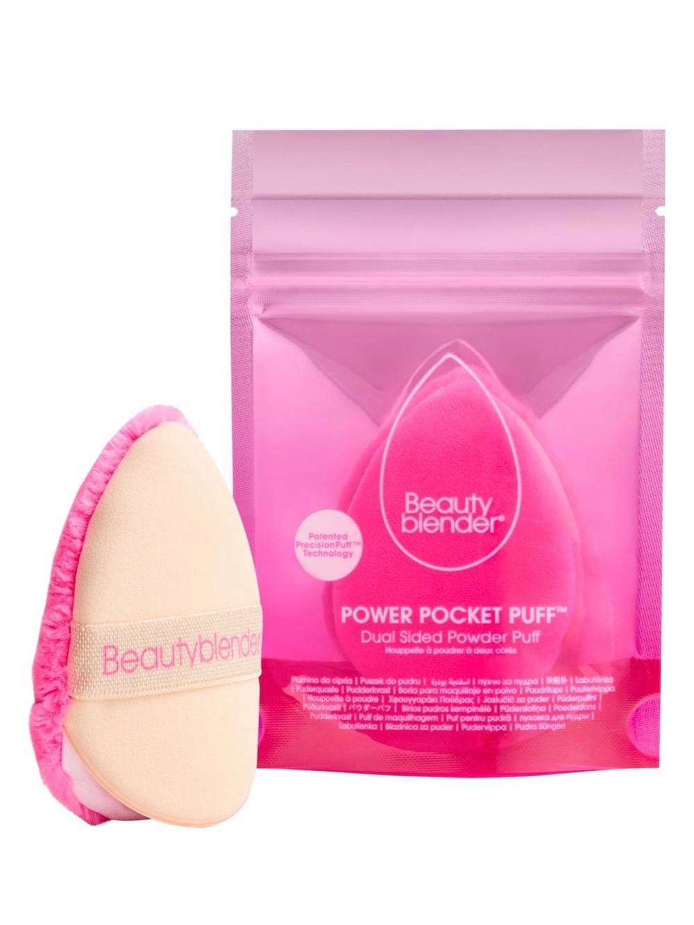 BEAUTYBLENDER Dual-Sided Powder Puff for Setting and Baking NWT